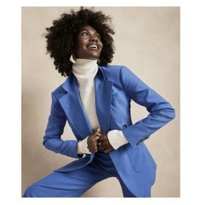 Banana Republic Blue Size Small Size Medium 2 piece wool pant and blazer suit